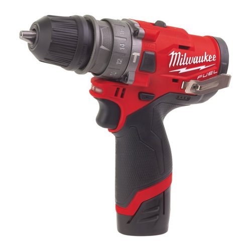 Milwaukee M12 FPDXKIT-202X FUEL™ szuperkompakt levehető tokmányú ütvefúró-csavarozó   