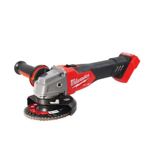 Milwaukee M18 FSAG125X-0X FUEL™ 125 mm sarokcsiszoló csúsztatható kapcsolóval