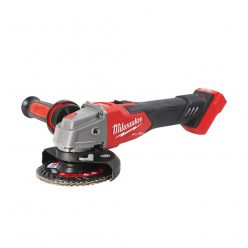   Milwaukee M18 FSAGV125XB-0X FUEL™ 125 mm sarokcsiszoló változtatható sebességgel, fékező funkcióval és csúsztatható kapcsolóval