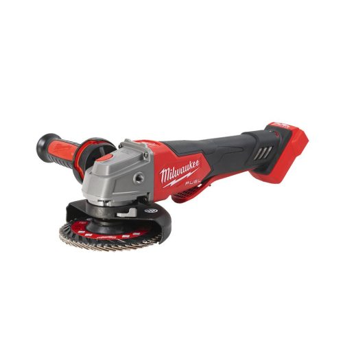 Milwaukee M18 FSAGV125XPDB-0X FUEL™ 125 mm sarokcsiszoló változtatható sebességgel, fékező funkcióval és hosszú alsó kapcsolóval