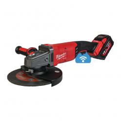   Milwaukee M18 ONEFLAG230XPDB-122C FUEL™ ONE-KEY™ 230 mm sarokcsiszoló fékező funkcióval és hosszú alsó kapcsolóval