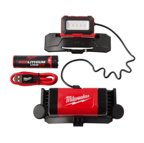 Milwaukee L4 BOLTHL-301 USB, tölthető fejlámpa 600 lumen, BOLT sisakokhoz