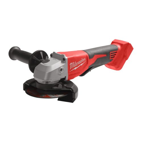 Milwaukee M18™ BLSAG115XPD-0 szénkefe nélküli 115 mm sarokcsiszoló hosszú alsó kapcsolóval