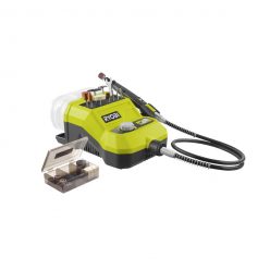   Ryobi R18RT-0 18V nagy fordulatszámú gép, 33 tartozék, akku és töltő nélkül