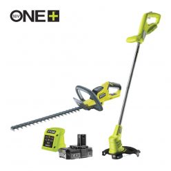   Ryobi RHT1845LT25M20 18 V akkumulátoros 45 cm-es sövényvágó és 25 cm-es szegélyvágó szett (1 x 2.0Ah)