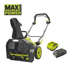   Ryobi RY36STX45A-140 MAX POWER Akkus szénkefe nélküli 45 cm-es hómaró (1x4,0 Ah)